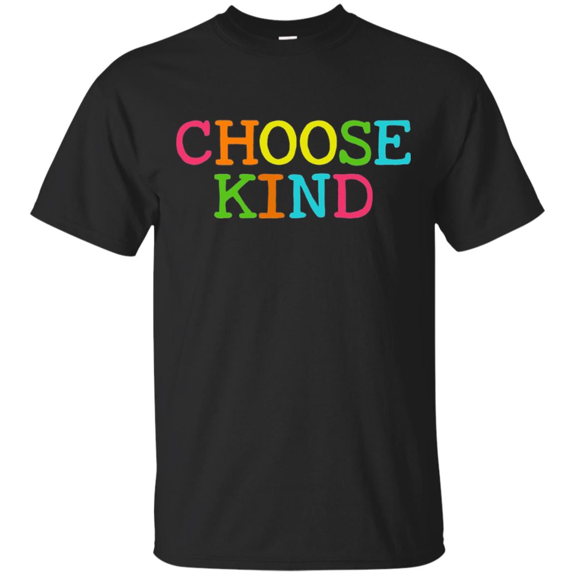 Choose Kind Be Kind Anti Bullying T-shirt Black