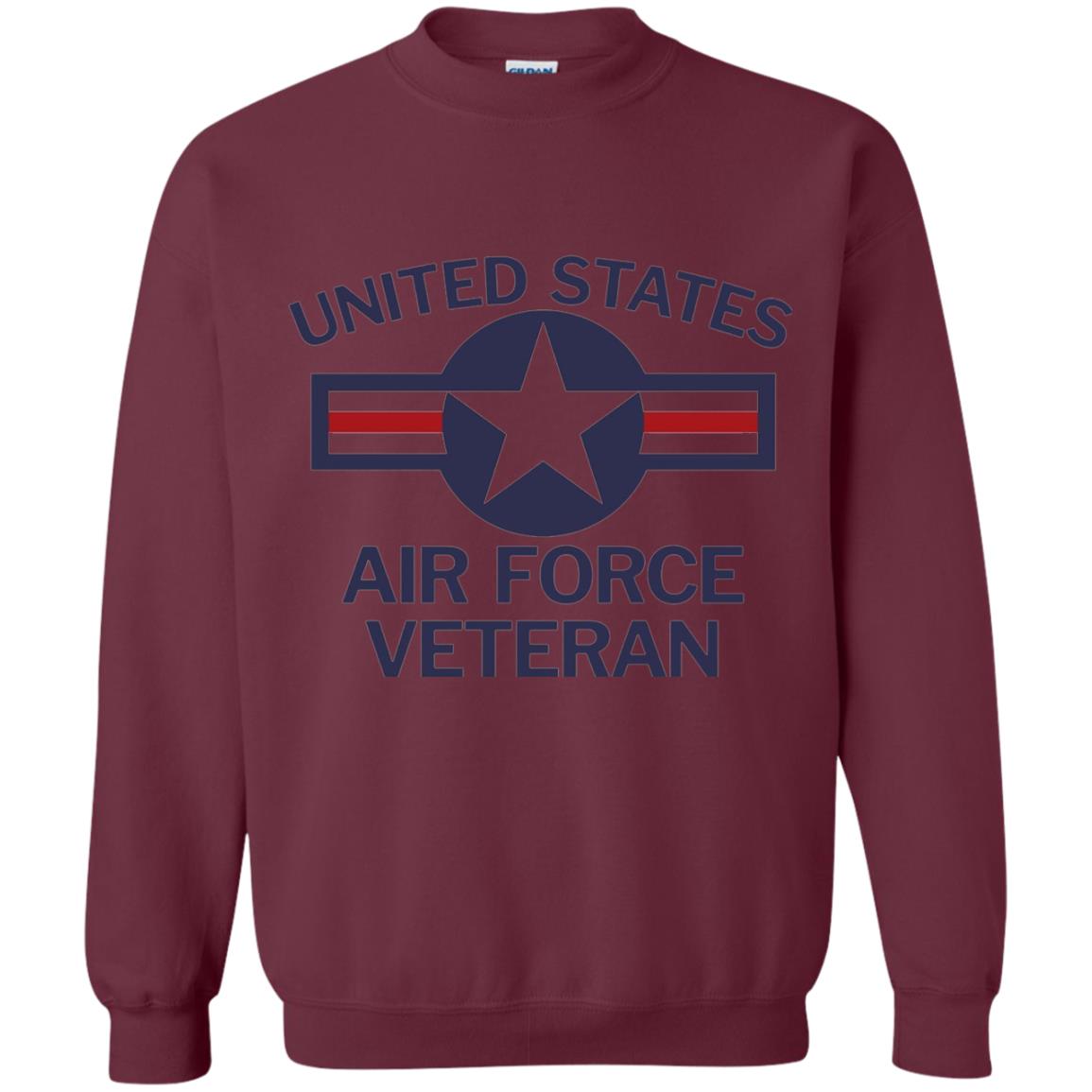 United States Air Force Veteran T-shirt Maroon
