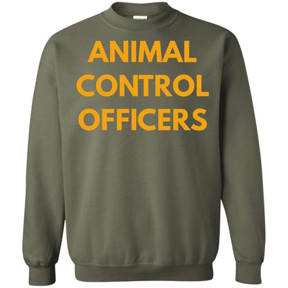 Animals Shelter T-shirt Animal Control Officers Military Green