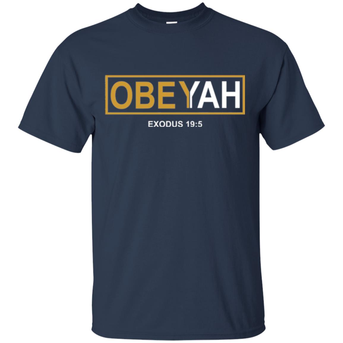 Yahweh Yahshua Yeshua Torah Hebrew Roots Movement T-shirt Navy