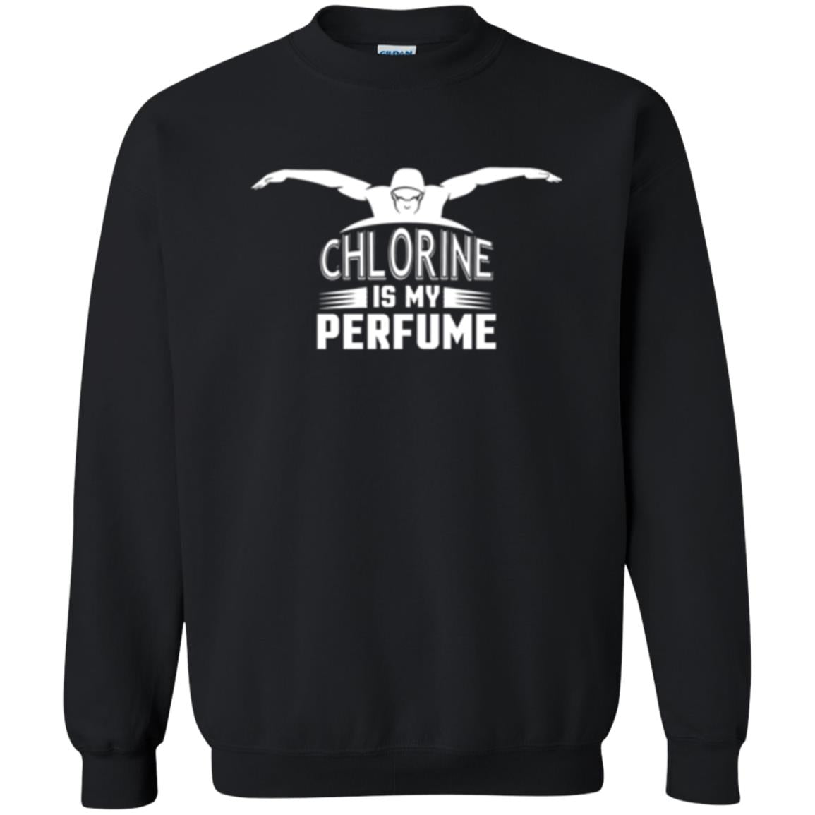 Swimmer T-shirt Chloring Is My Perfume T-shirt Black