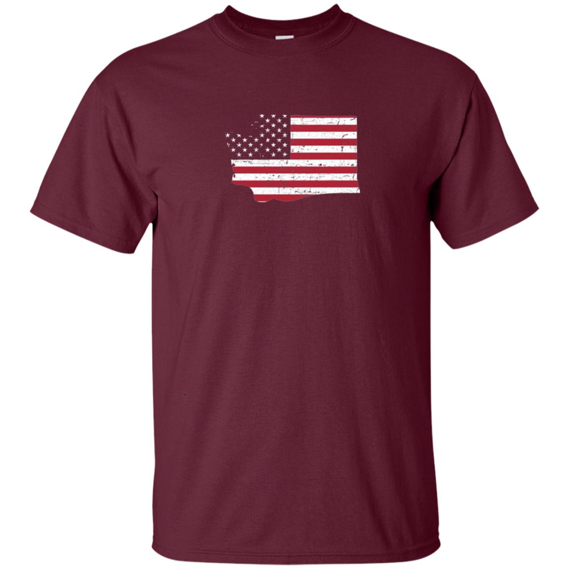 Washington State Home T-shirt Maroon