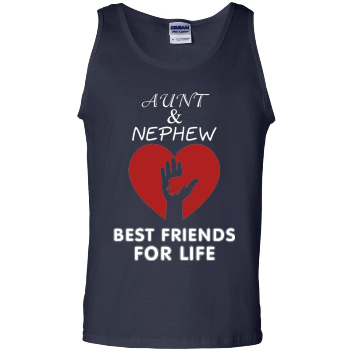 Family T-shirt Aunt And Nephew Best Friends For Life Navy