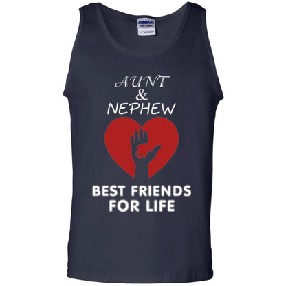 Family T-shirt Aunt And Nephew Best Friends For Life Navy