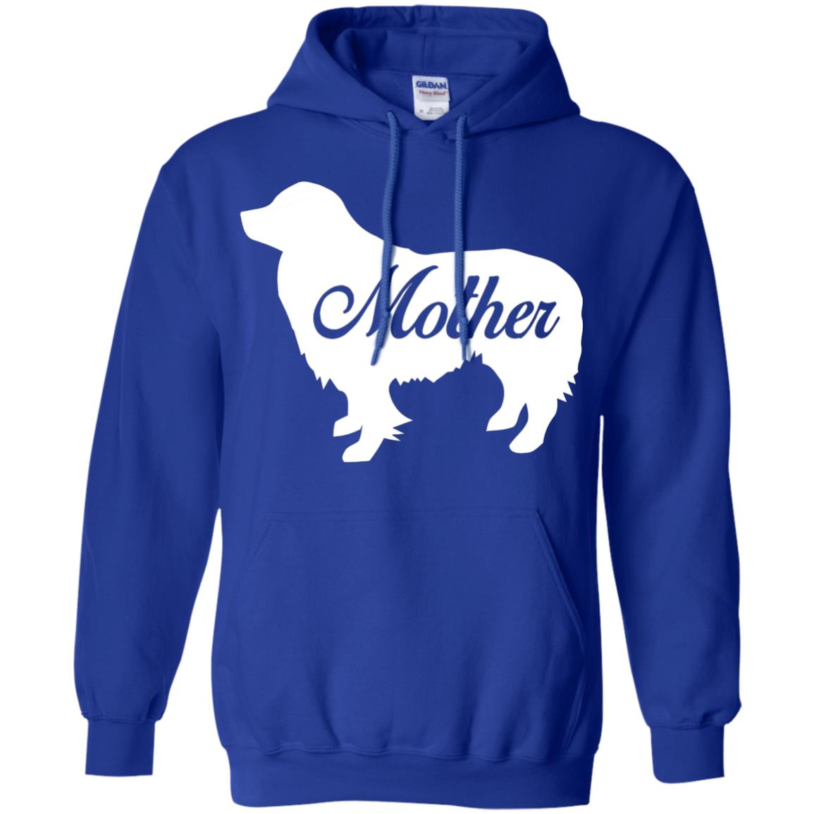 Border Collie Dog Mom T-shirt Royal