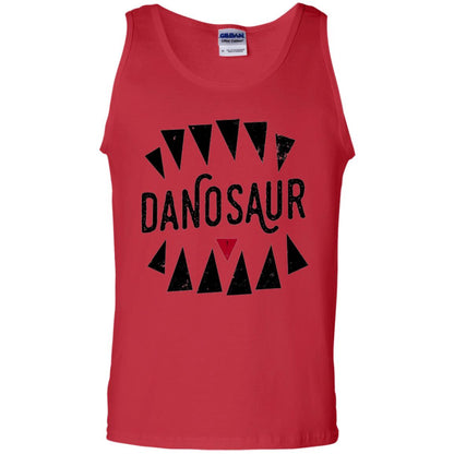 Dinosaus Lovers T-shirt Overly Excited Tourist Red