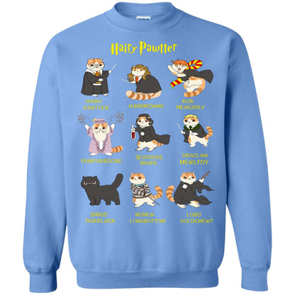 Hairy Pawtter Harry Potter Fan T-shirt Carolina Blue