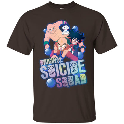 Original Suicide Squad Shirt Dark Chocolate