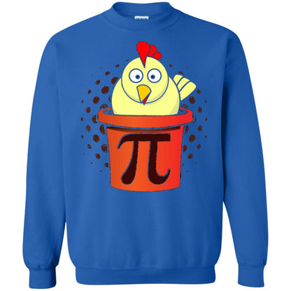 Chicken Pot Pi Funny Math T-shirt Royal