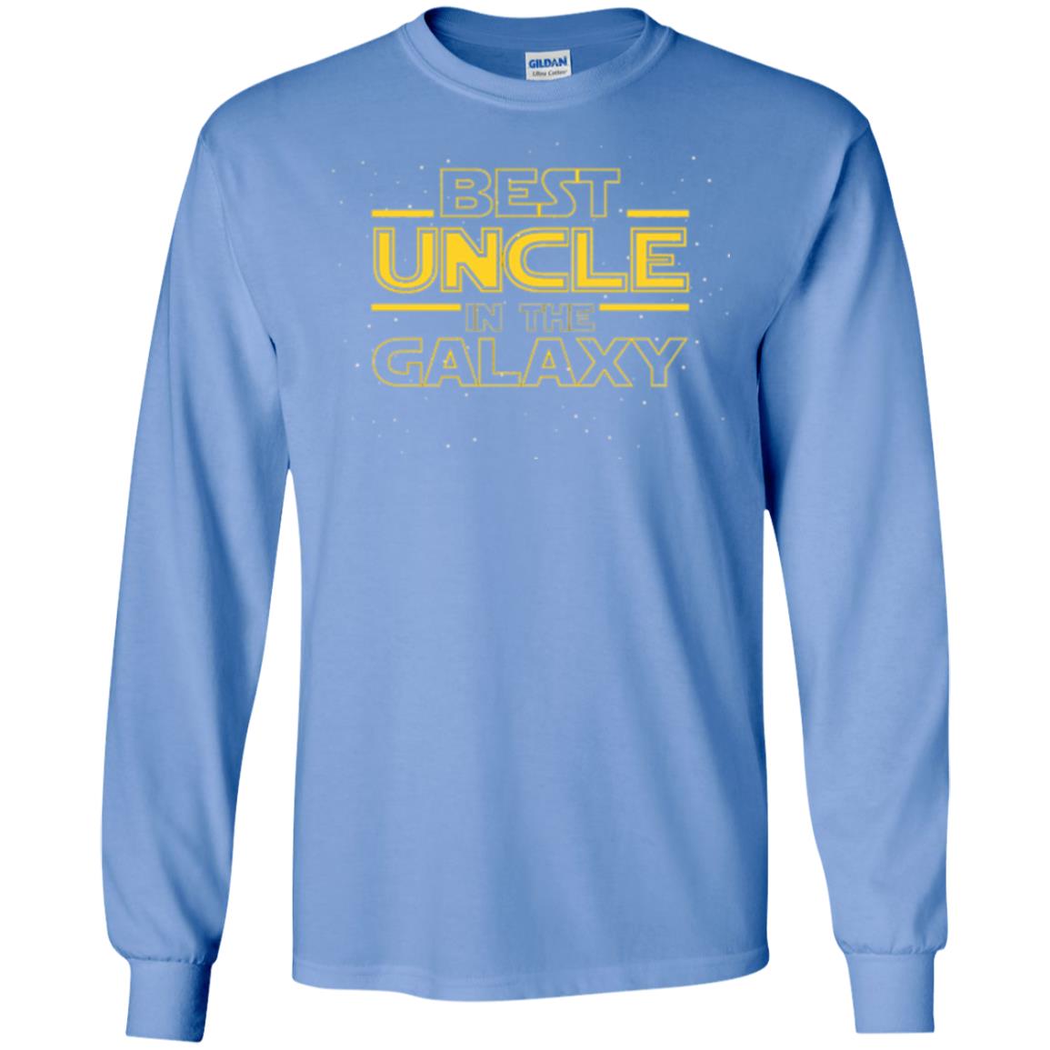Uncle T-shirt Best Uncle In The Galaxyt-shirt Carolina Blue