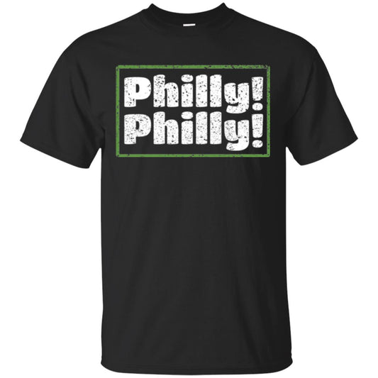 Philly! Philly! T-shirt Football Shirt Black