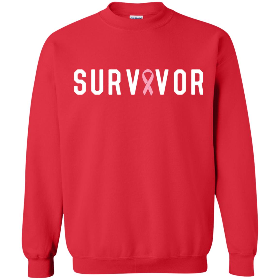 Breast Cancer Survivor We Did It T-shirt Pink Ribbon Red