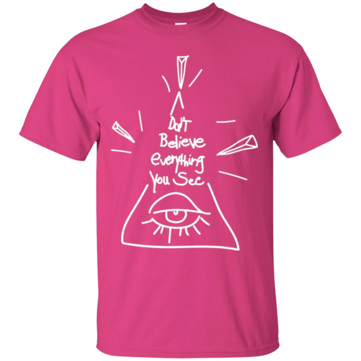 Shane Dawson T-shirt Don't Believe Everything You See Heliconia