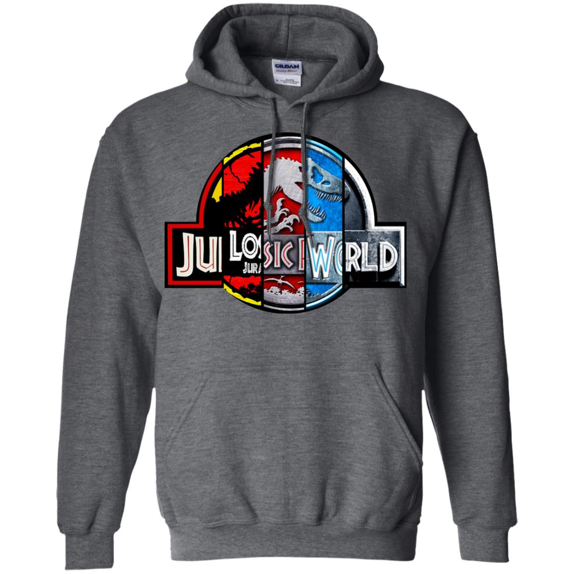 Jurassic World Movie Fan Shirt Dark Heather