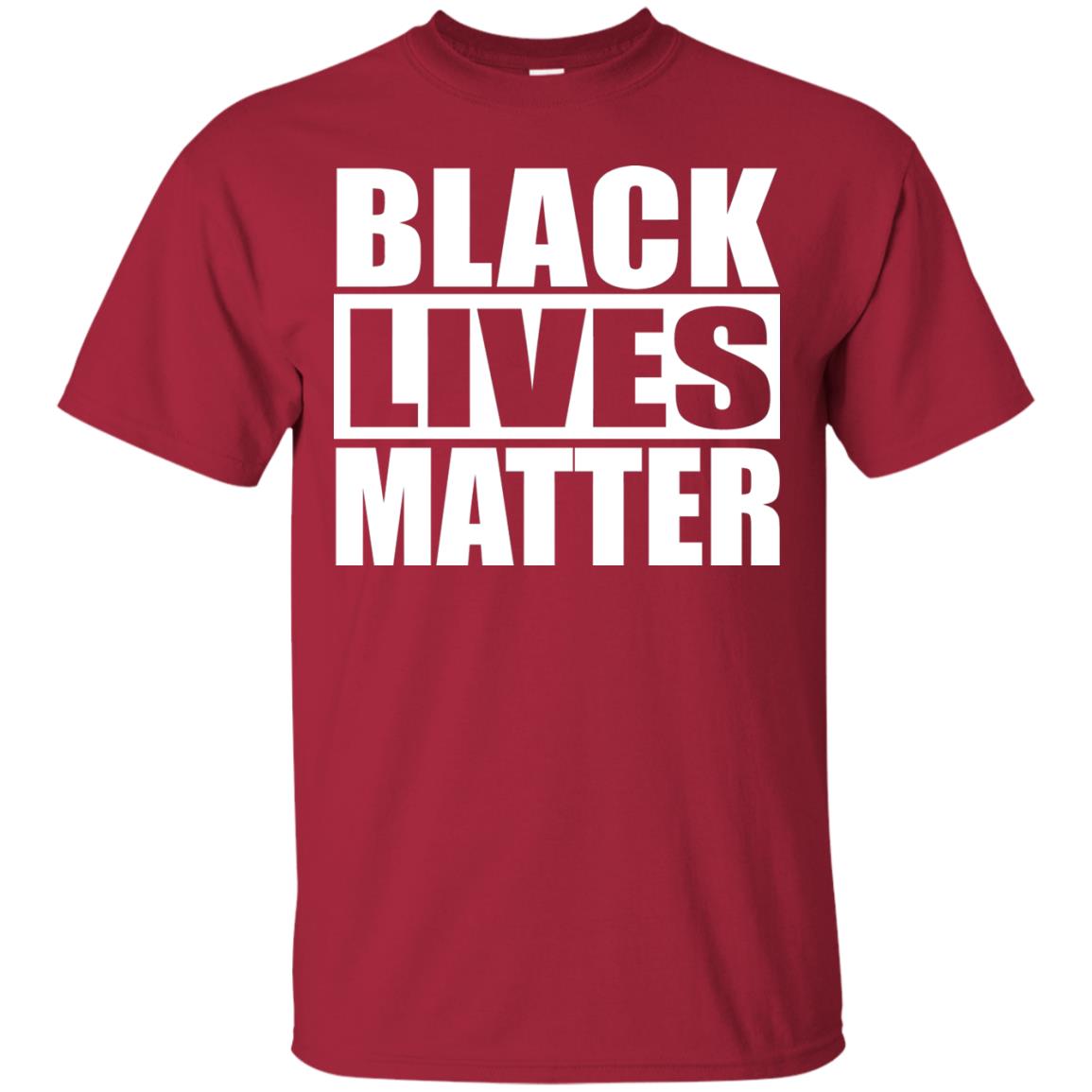 Black Live Matter Shirt Cardinal