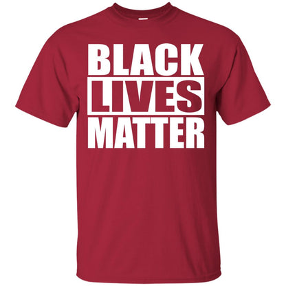 Black Live Matter Shirt Cardinal