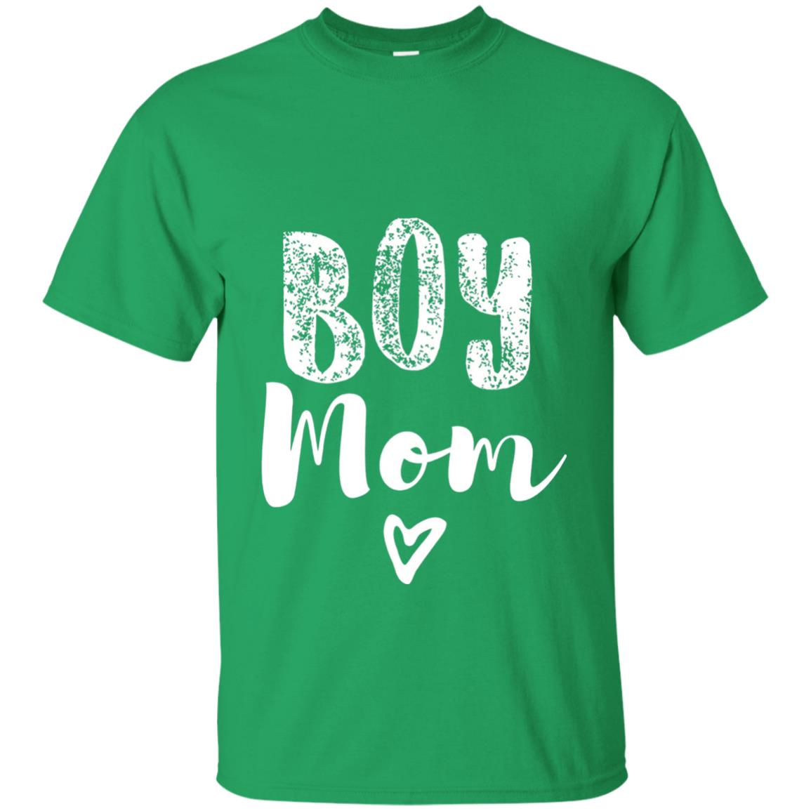 Cute Boy Mom T-shirt Irish Green