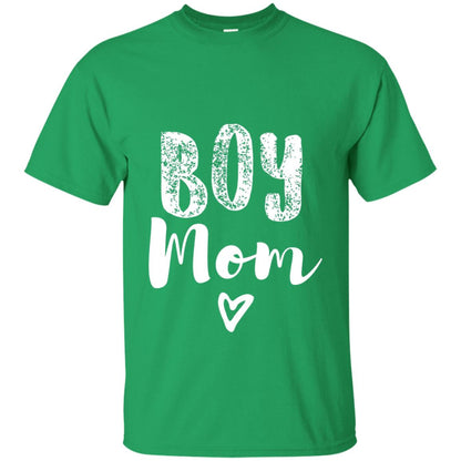 Cute Boy Mom T-shirt Irish Green