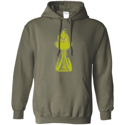 Dr. Seuss Classic Sly Grinch T-shirt Military Green