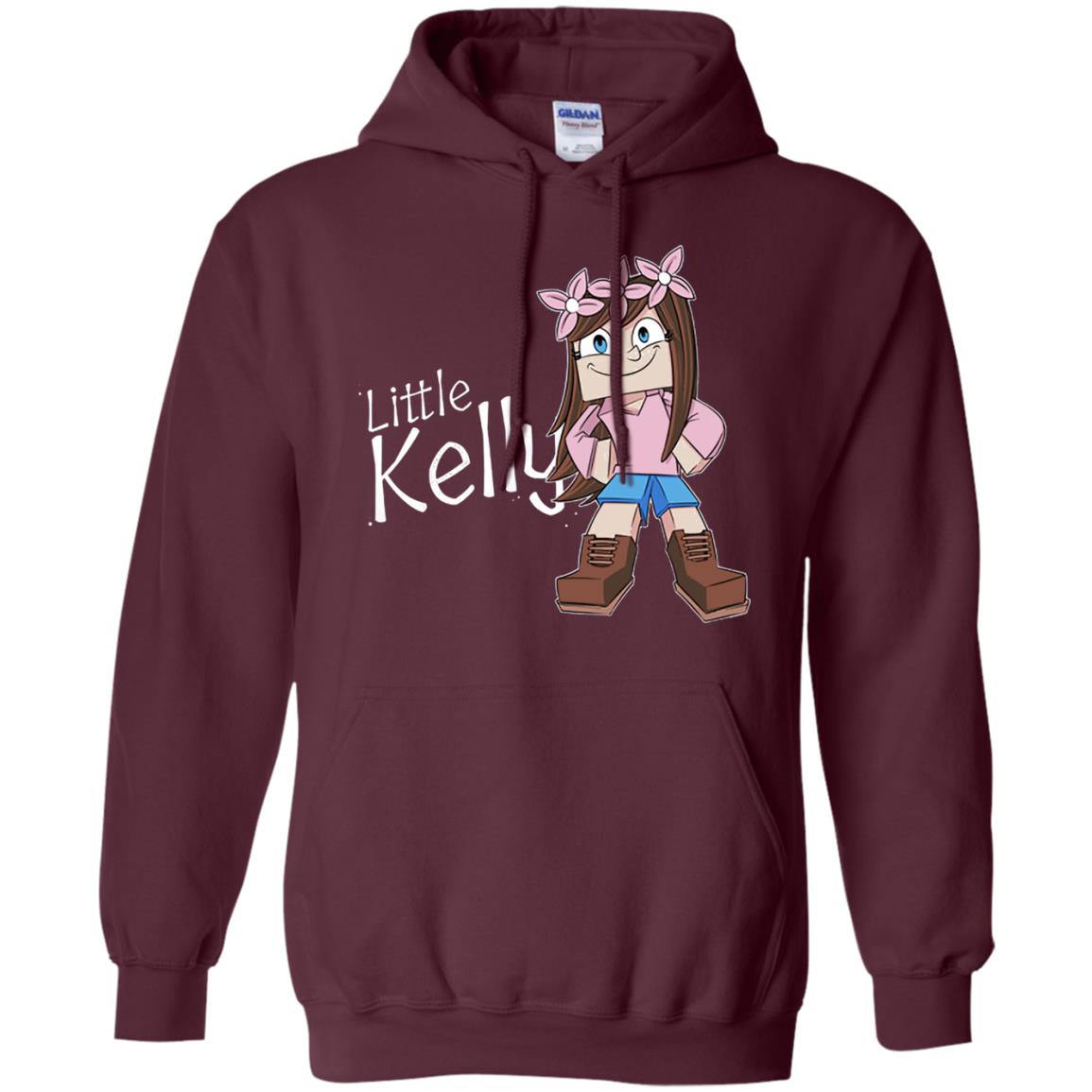 Little Kelly Minecraft Little Club Adventures Shirt Maroon