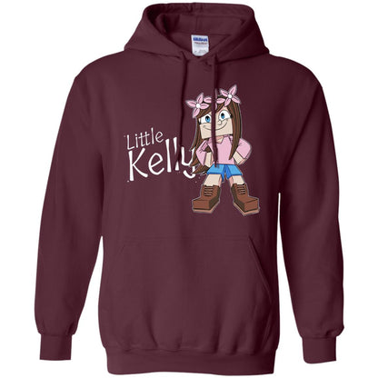 Little Kelly Minecraft Little Club Adventures Shirt Maroon