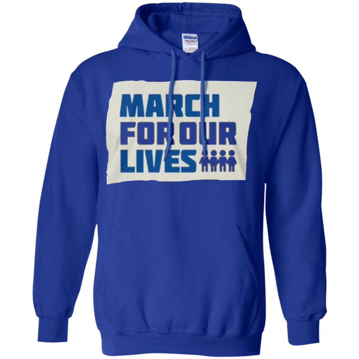 March For Our Lives Anti Gun T-shirt Royal
