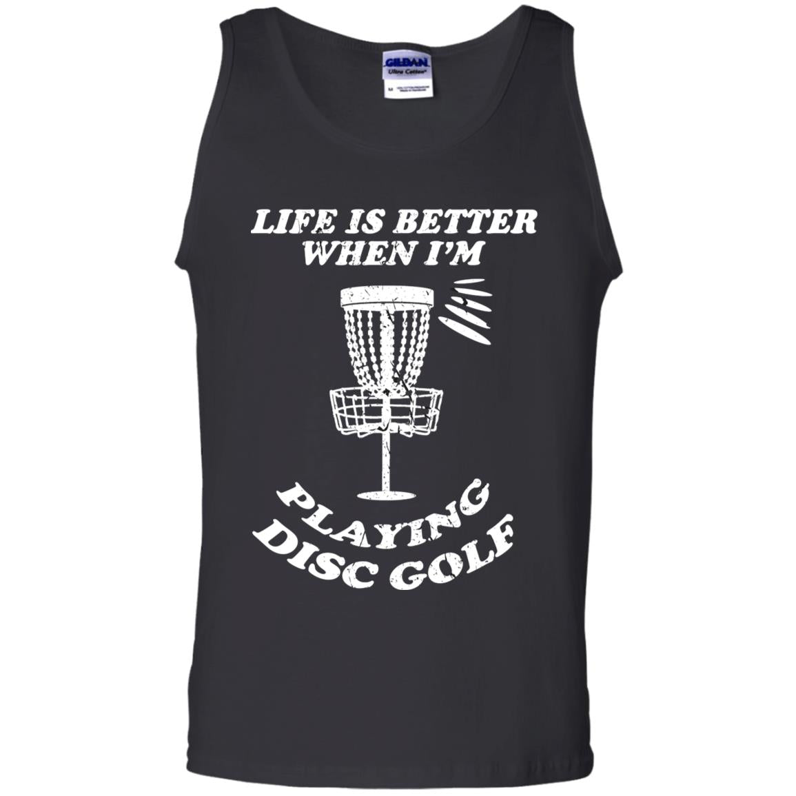 Life Is Better When I'm Playing Dics Golf Shirt For Mens Or Womens Black