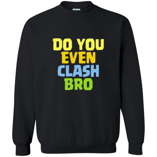 Royal Gamers T-shirt Do You Even Clash Bro Black