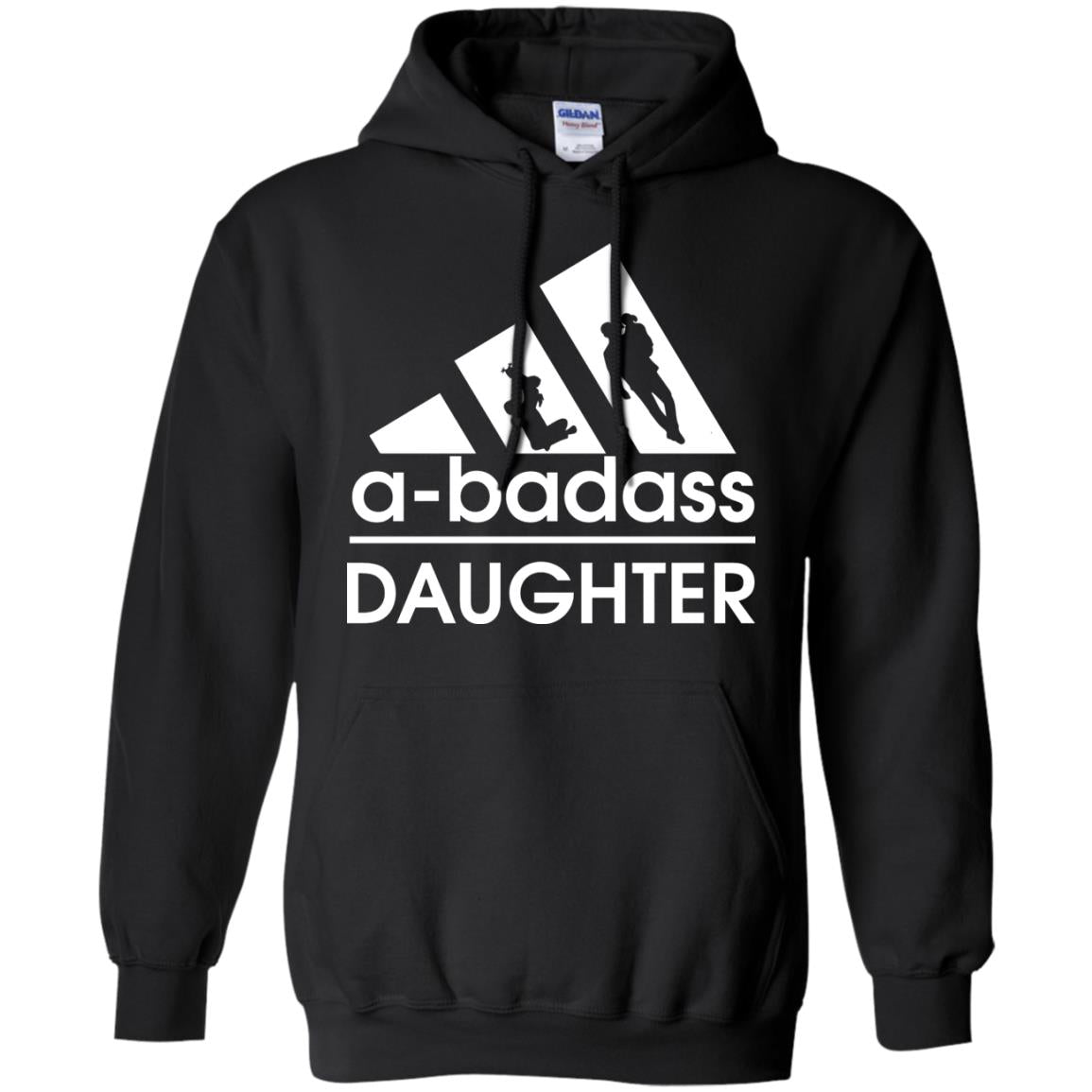A Badass Daughter Shirt Black