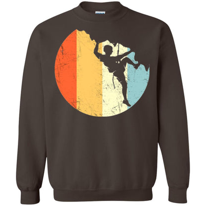 Moutain Climber T-shirt Rock Climbing Dark Chocolate