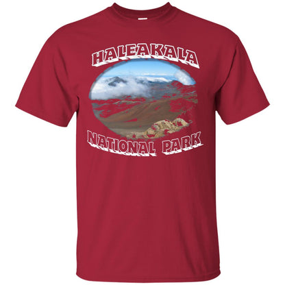 Mountain T-shirt Haleakala National Park Volcoana Cardinal