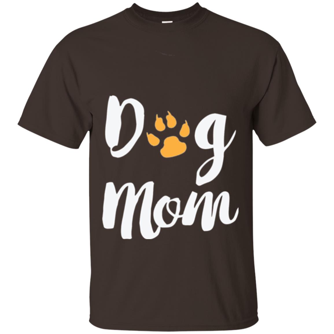 Dog Lovers T-shirt Dog Mom Dark Chocolate