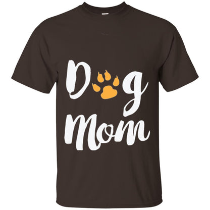 Dog Lovers T-shirt Dog Mom Dark Chocolate