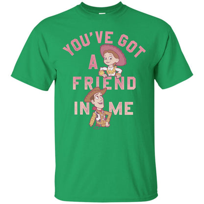 Toy Story Got A Friend In Me Cartoon T-shirt Irish Green