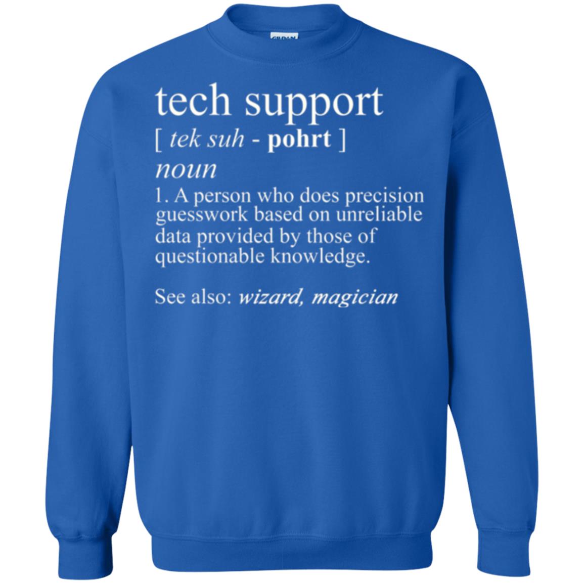 Tech Support T-shirt Royal