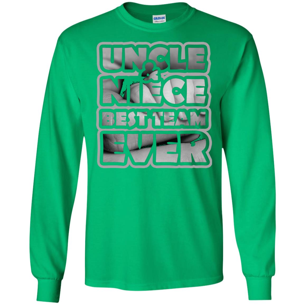 Uncle And Niece Best Team Ever Shirt For Uncle Or Niece Irish Green