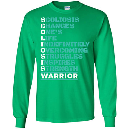Changes One_s Life Indefinitely Overcoming Struggles Inspires Strength Coliosis Warrior Irish Green