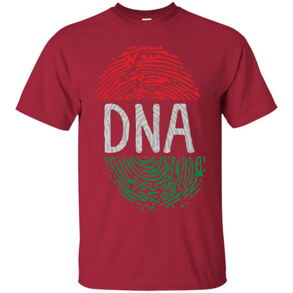 Flag Thumb Fingerprint Roots Proud Africa Dna T-shirt Cardinal
