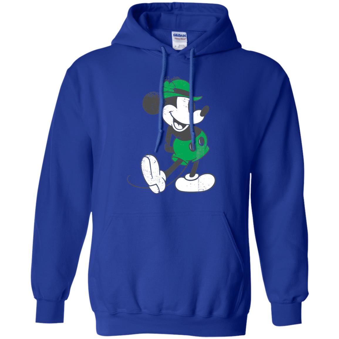 Mickey Mouse St. Patrick_s Day T-shirt Royal