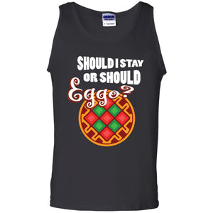 Waffle Lover T-shirt Should I Stay Or Should Eggo