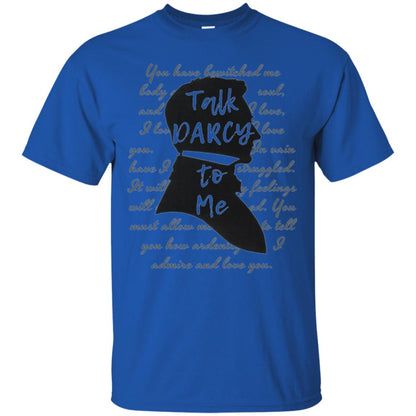 Funny Bookworm T-shirt Talk Darcy To Me Royal
