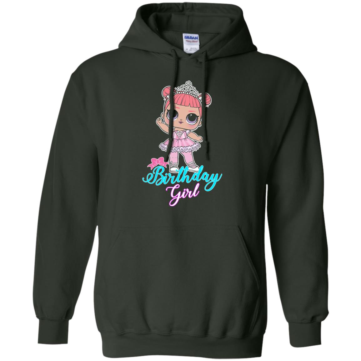 Doll Birthday Girl #squadgoals T-shirt Forest Green