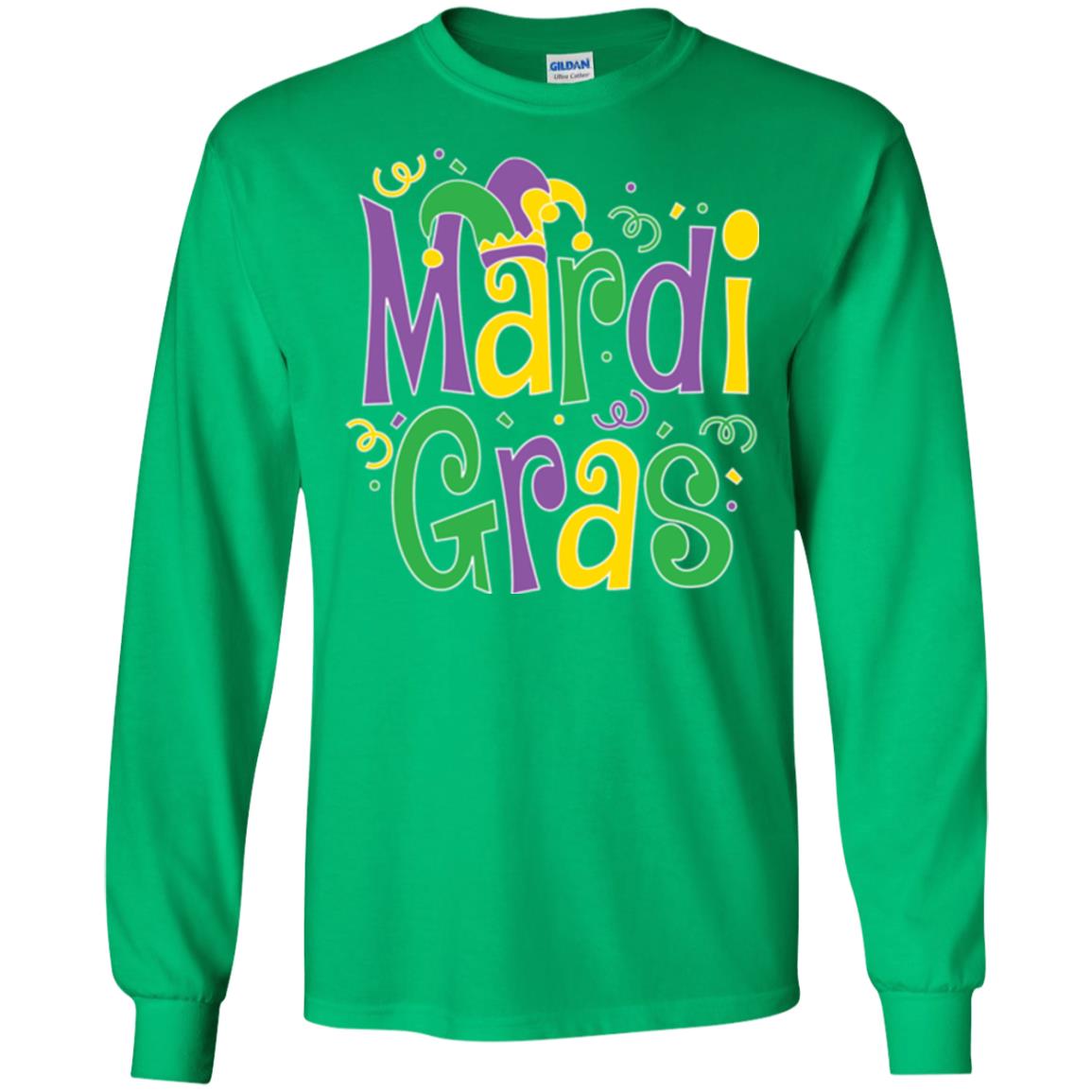 Mardi Gras T-shirt Mardi Gras Party T-shirt Irish Green