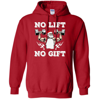 Christmas T-shirt No Lift No Gift Red