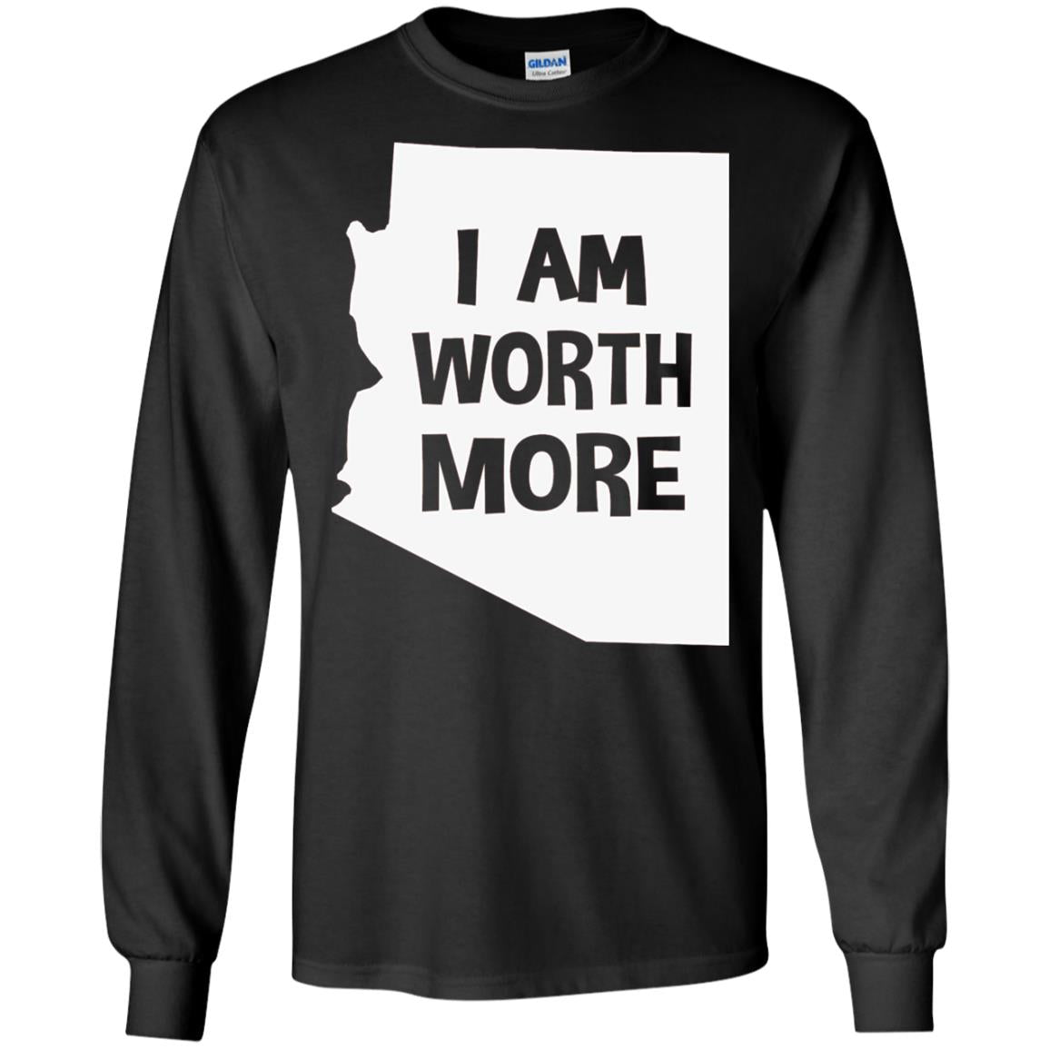 Arizona Teacher Shirt I Am Worth More Black
