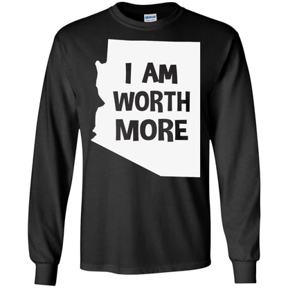 Arizona Teacher Shirt I Am Worth More Black