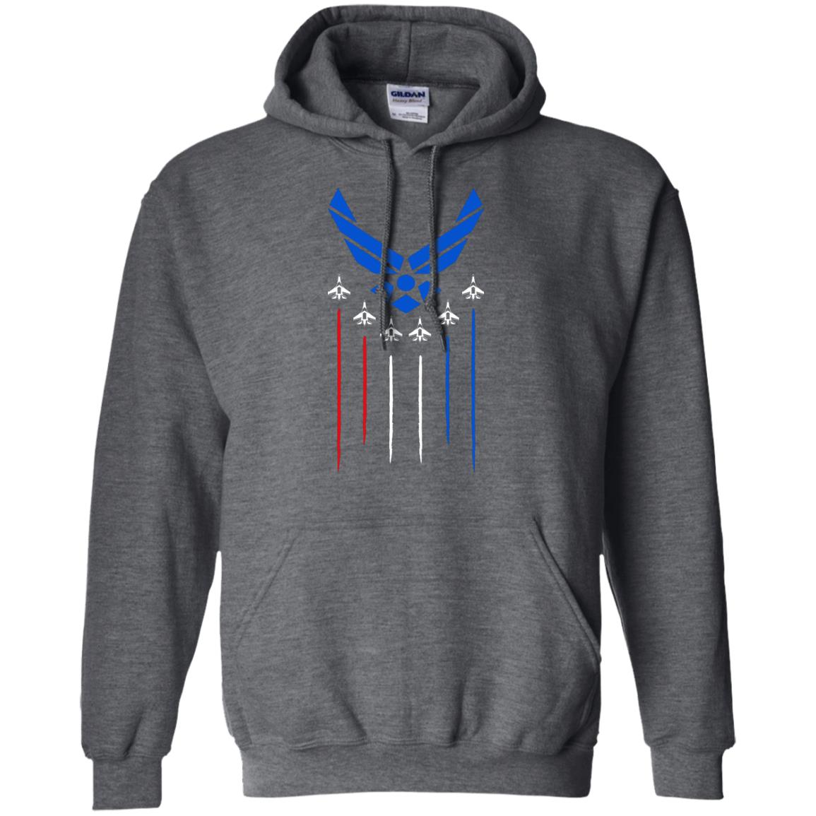 Air Force America Military Shirt Dark Heather