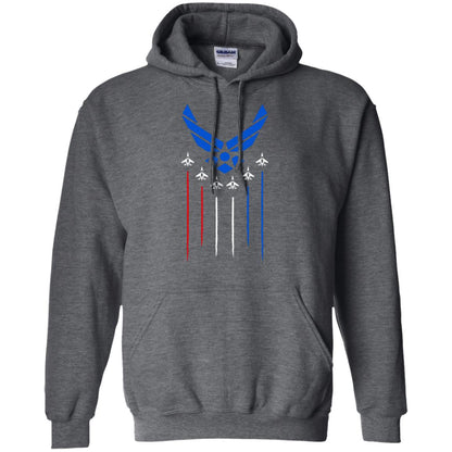 Air Force America Military Shirt Dark Heather