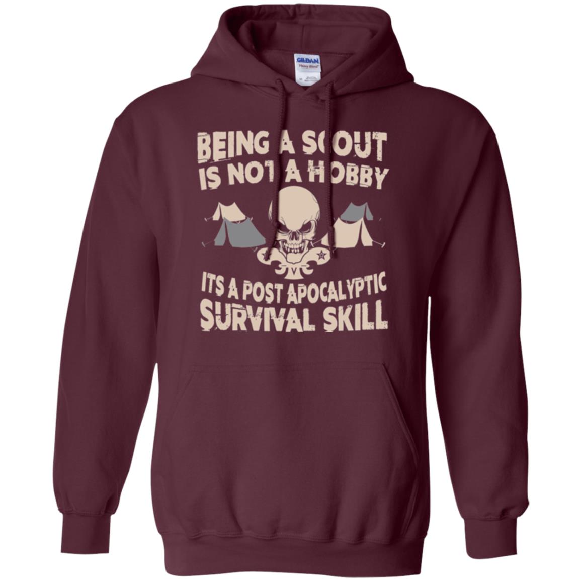 Being A Scout Is Not A Hobby T-shirt Maroon