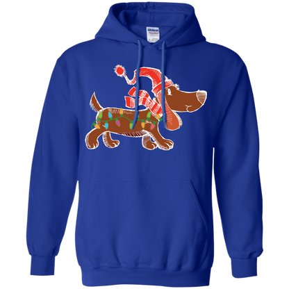 Dog Lover T-Shirt Christmas Lights Labrador Retriever Dog Lover Royal